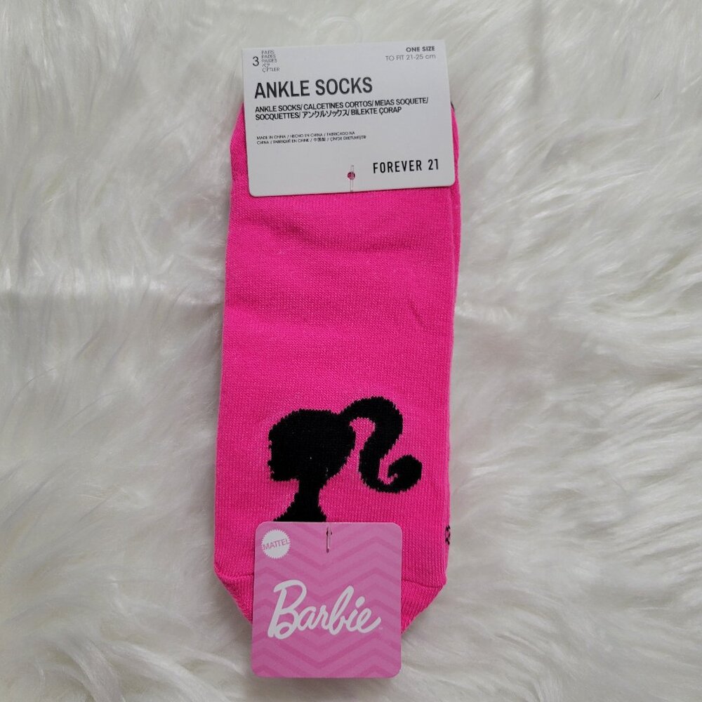 Barbie x Forever 21 Ankle Socks
